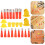 2Ensembles Embouts Métal Silicone Pour Calfeutrage Rapide Précis 10