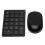 Auto Power Saving Mode Bluetooth Number Pad, Wireless Numeric Keypad28Keys Numpad Silent Keypad Universal Compatibility Ergonomic Design Adjustable 2