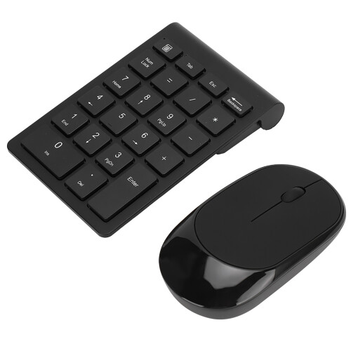 Auto Power Saving Mode Bluetooth Number Pad, Wireless Numeric Keypad28Keys Numpad Silent Keypad Universal Compatibility Ergonomic Design Adjustable 2