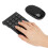 Auto Power Saving Mode Bluetooth Number Pad, Wireless Numeric Keypad28Keys Numpad Silent Keypad Universal Compatibility Ergonomic Design Adjustable 4