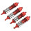Adjustable Shocks For RC Car Suspension Systems, Threaded Design Preload Adjustment High Performance Shock Absorber Damper Compatible With Granite 3