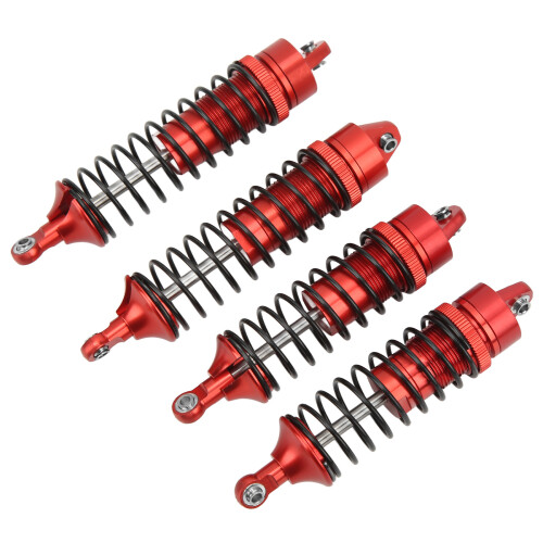 Adjustable Shocks For RC Car Suspension Systems, Threaded Design Preload Adjustment High Performance Shock Absorber Damper Compatible With Granite 2
