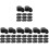 200Pièces Diffuseur Mini En Coton Noir Pour 4