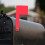 4Pièces Drapeaux De Boîte Aux Lettres En Rouge Multifonction 4
