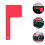 4Pièces Drapeaux De Boîte Aux Lettres En Rouge Multifonction 8