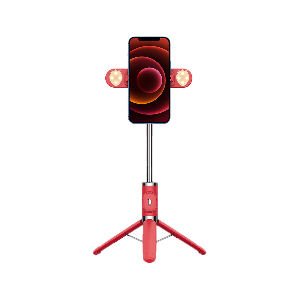 Telescopic Selfie Stick Tripod With Detachable Led Modules And Quick Release Bluetooth Shutter Functionality Light 9551475349480
