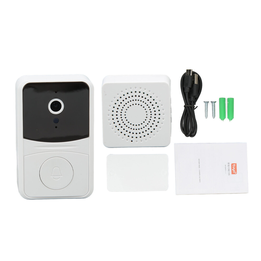 Smart Wifi Video Doorbell With Remote Access And Battery Backup, Enhanced Human Detection Night Vision Capabilities For Residential Surveillance 9551475353777