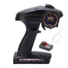 Beginner Friendly Rc Controller With Smooth Control Response Dual Rate Steering Compatibility For Rc Crawlers Rc Boats Rc Tanks