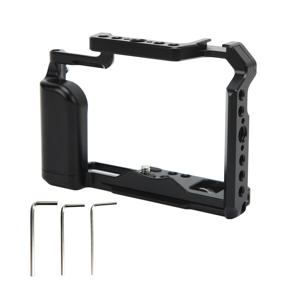 Wear Resistant Camera Cage For Fuji Xt Cameras, Cold Shoe Mount With1/4Inch And3/8Inch Screw Holes, Reinforced Hollow Cnc Machining And Arca 9180479437420