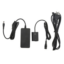 Wiederaufladbarer Akku, Dauerstromversorgung, Mehrfachschutz, Netzteilanschluss, AC-Adapter, Dummy-Akku-Kit, Kamerazubehör, Stabile Ausgangsleistung