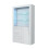 Display Cabinet Spectrum 170cm - White with Gloss Doors and LED Lights 8
