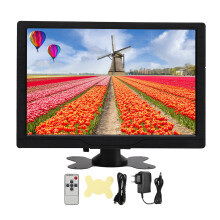 Security Monitor With Remote Control, 10.1Inch HD IPS Display Featuring Dual Speakers And Versatile Connectivity For HDMI VGA Devices Gaming
