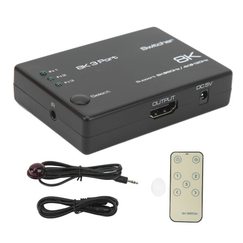 Universal HDMI Switch που προσφέρει απρόσκοπτη χειροκίνητη εναλλαγή και μετάδοση υψηλής