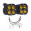 Φως LED οδήγησης Pod κίτρινο 40W Spot Beam Off Road Ομίχλη Αδιάβροχο IP67 Αντικραδασμικό Φως 1
