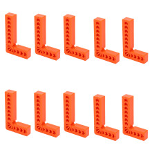 Serre-joint d'angle pour le travail du bois, outil de serrage à angle droit à 90 degrés avec polyamide durable et mécanisme à ressort réglable,