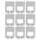 DIY Professional Use Tiling Aid Kit, Stable Performance Long Service Life Adjustable Tile Spacing Wall Floor Tile Tools Prevent Tile Movement 1