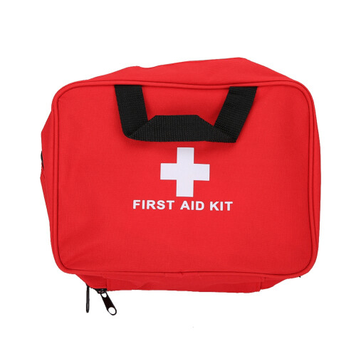 Multi Purpose Compact First Aid Kit Lightweight Waterproof Emergency Survival Bag With Quick Release Design Organized Interior Suitable For Home 1