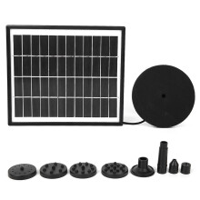Kit pompa acqua solare fai da te 12V Pannelli solari ad alta efficienza Motore brushless Pompa di circolazione ad energia solare per acquari Piscina