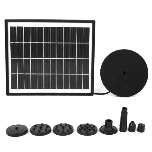 Κιτ ηλιακής αντλίας νερού DIY 12V Ηλιακά πάνελ υψηλής απόδοσης χωρίς ψήκτρες