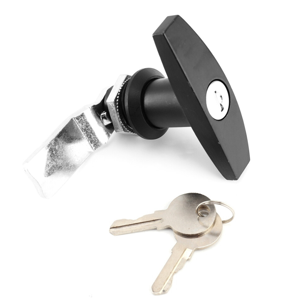Shed Door Lock T Handle Lock Zinc Alloy Anti Rust Corrosion Resistant Cabinet Lock Keyed Alike Garage Door Lock Rv Truck Camper Trailer Lock Barn 9049227921751