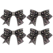 Shoes Shine Brighter Sparkle Bow Shoe Clips Rhinestone Decorative Accessories Detachable Shoe Buckles for Wedding Party Elegant Fashion Footwear