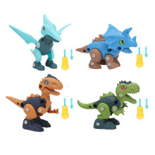 Pedagogiske STEM-leker, ta fra hverandre dinosaurleker, kreative byggeleker for barn i alderen 3-8 år, magisk Montessori-lek, verktøykasse,