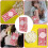500Pièces Boîtes Popcorn Papier Multicolores Pour Snacks 3