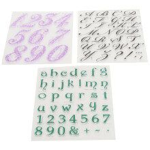 DIY Cookie Biscuit Alphabet Letter Shape Fondant Cake Mold Set Reusable Cookie Stamp for Baking Necessary Molds and Creative Cake Decoration