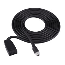 God lydkvalitet Bil AUX-kabel Stereo Lydavspilling Plug and Play Direkte AUX-porttilkobling For BMW E46 320i325i328i