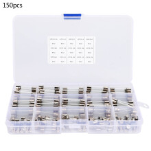 Short Circuit Protection Glass Fuse Assorted Kit Fast Blow Overload Protection Quick Blow250V Voltage Versatile Use For DIY And Industrial