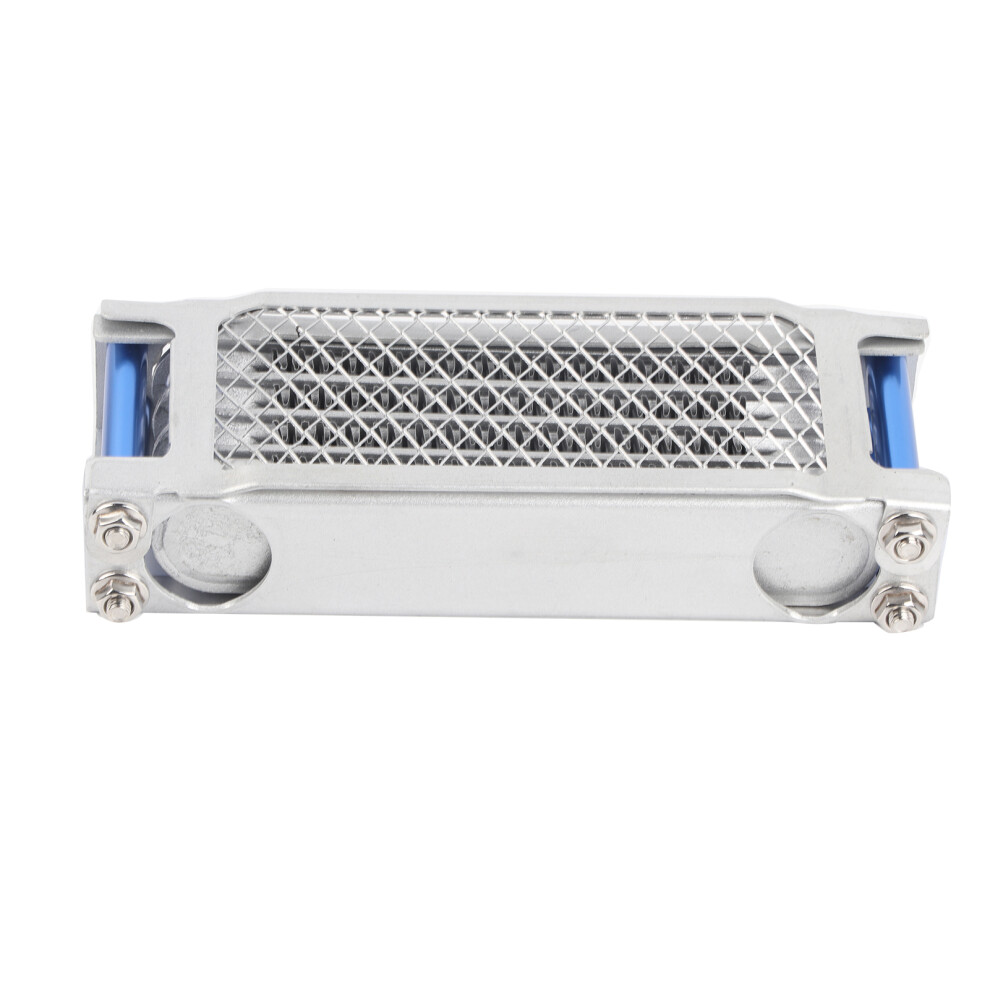 High Quality Aluminum Alloy Engine Oil Cooler Cooling Radiator Universal Fit Dirt Bike Atv Motorbike Reduce Engine Wear Effective Cooling Improve 9009879109815