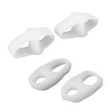 Toe Corrector And Straightener Bunion Corrector With Reusable Gel Toe Separators For Pain Relief And Proper Alignment Noninvasive Foot Care For
