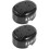 2Pièces Inserts De Casquette ABS Noir Respirants Protection 6