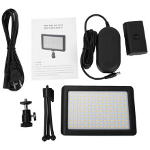 Panou luminos LED pentru fotografie, ușor și compact, reglabil fără trepte, indice de redare a culorilor ridicat, iluminat de studio USB, lumină