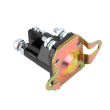 Dobbeltpolet startsolenoid med spadekonvertere til plæneudstyr, 12VDC4-polet udskiftning Høj kvalitet eftermarked med intermitterende driftscyklus