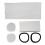 2Ensembles Anneaux De Protection Silicone Noir Accessoires Vr 3