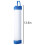 Lampada a LED per davanzale - Corpo blu, luce viola, 32 cm, USB 3