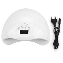 Adjustable Timer Setting UV LED Nail Lamp, Detachable Magnetic Tray Internal180Degree All Round Drying Smart Sensor UV Nail Dryer Compatible with