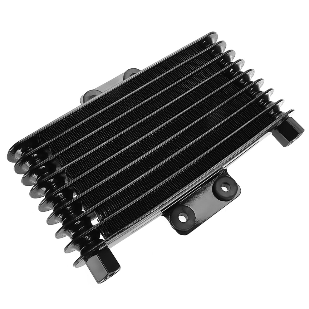 Quickly Cooling Engine Oil Sturdy And Durable Cooling Radiator System Aluminum Oil Cooler Universal Fit For Motorcycles Dirt Bikes Pit Bikes125cc 9489952636702