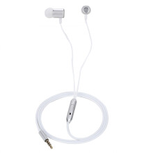 Earphones with Microphone In-Ear Design, Stereo Sound Wired Headphones Noise Isolation for Smartphones Tablets, Lightweight Corded Ear Buds with
