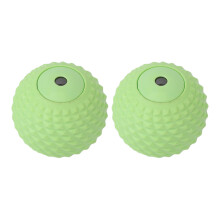 Diepweefselmassager met vibrerende massagebal voor pijnverlichting, roller met 4 snelheden en hoge intensiteit, elektrisch oplaadbaar, myofasciale