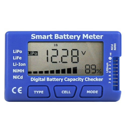 Lcd Backlight Battery Voltage Tester Digital Capacity Checker With Servo Testing Function High Quality And Compact For Lifepo4Nimh Nicd Cell Voltages
