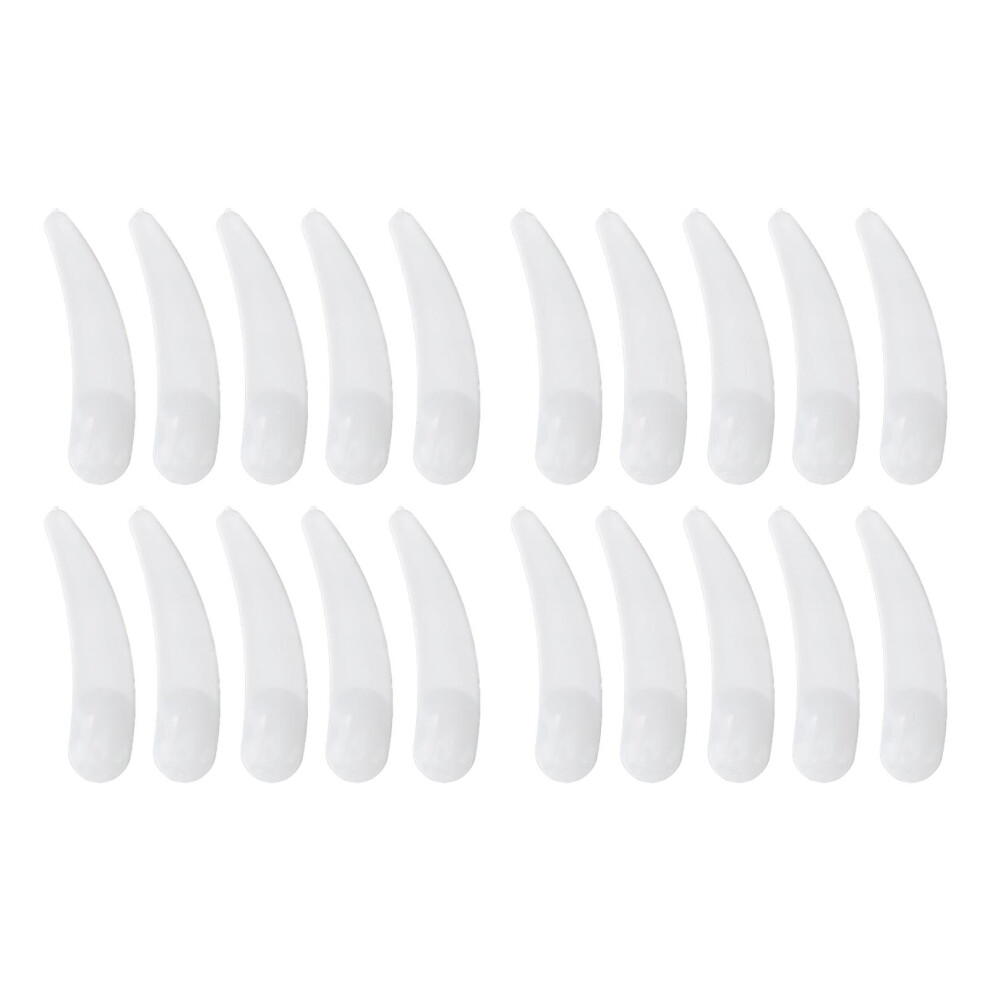 Mixing Makeup Sampling Beauty Products Stainless Steel Materials Reusable Makeup Spoon Mini Size Comfortable Grip Cosmetics Dig Scoop Cosmetic Beauty