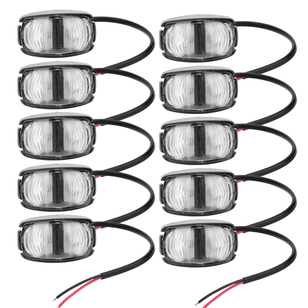 Aggressive Rugged Style Led Cab Roof Brighter Than Halogen Stylish Tinted Smoke Lens Universal Fit Ip68waterproof Truck Suv Light/Black 9448483739726