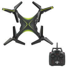 Altitude Hold Drone With Real Time FPV Transmission Headless Mode Crash Proof Gravity Sensor Control3D Flip LED Lights HD Camera RC Remote Control