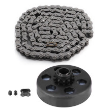 Easy Installation Centrifugal Clutch Go Kart Clutch3/4Bore10Tooth #40Chain Durable Iron Material Maximum Torque Transmission Compatible With