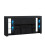 Sideboard Eden 164cm - Black with Gloss Doors and LED Lights 10
