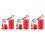 3Ensembles Accessoires Rc 1/24 Plastique Décor Extincteur Mini 7