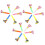 80Pcs Assorted Party Horns PVC Blowouts Fun Noise Makers 3