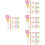80Pcs Assorted Party Horns PVC Blowouts Fun Noise Makers 5